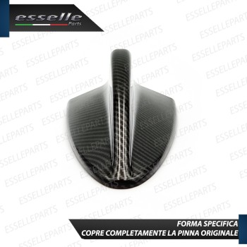 Cover Antenna Pinna Squalo Carbon Look Per Bmw Serie 1 E88 Solo Versione Coupè