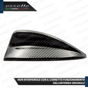 Cover Antenna Pinna Squalo Carbon Look Per Bmw Serie 1 E88 Solo Versione Coupè