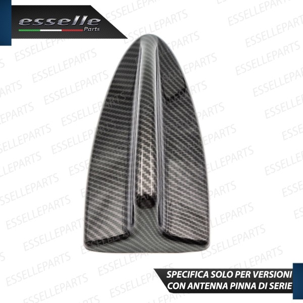 Cover Antenna Pinna Squalo Carbon Look Per Bmw Serie 1 E88 Solo Versione Coupè