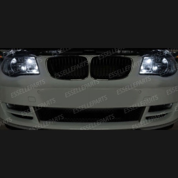 Coppia luci di posizione T10 W5W 5 LED canbus 6000K Bmw Serie 1 E87 E88 E81 E82