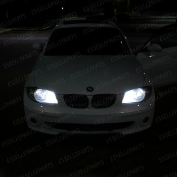 Coppia luci di posizione T10 W5W 6 LED canbus 6000K Bmw Serie 1 E87 E88 E81 E82