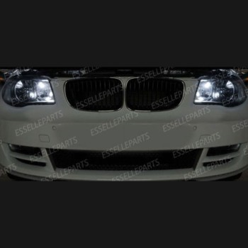 Coppia luci di posizione T10 W5W 10 LED canbus 6000K Bmw Serie 1 E87 E88 E81 E82