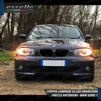 Coppia Frecce Anteriori Py21W 35 LED Canbus Bmw Serie 1 E87
