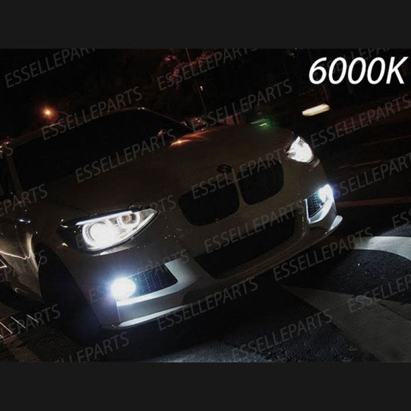 Luci Fendinebbia H8 LED 900 Lumen 6000K Bmw Serie 1 F20 F21 Pre-Restyling