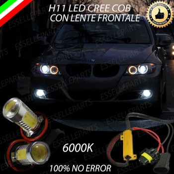 Luci Fendinebbia H11 LED 900 Lumen 6000K bianco Bmw Serie 3 E90 E91