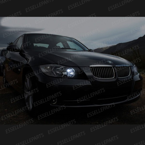 Coppia luci posizione T10 W5W 6 LED canbus 6000K Bmw Serie 3 E90 E91 Fino al 08/2008