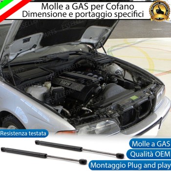 Ammortizzatori Molle A Gas Pistoncini Cofano Anteriore Bmw Serie 5 E39