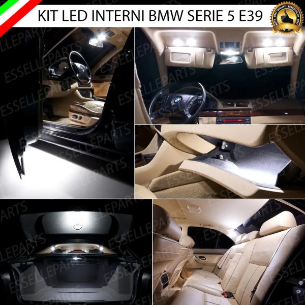 Kit LED Interni Completo 6000K Bianco Canbus Bmw Serie 5 E39