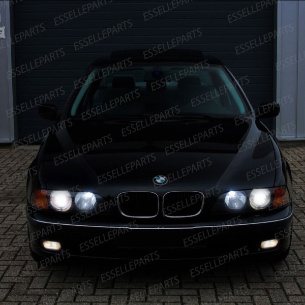 Coppia luci posizione T10 W5W 6 LED canbus 6000K Bmw Serie 5 E39 Fino al 08/2000