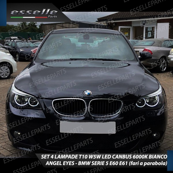 Conversione Fari Full LED Bmw Serie 5 E60 E61 Dal 04/2007 6000K Canbus