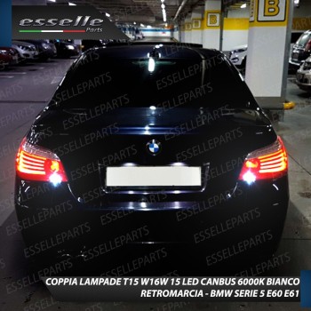 Lampade Retromarcia a Led per Bmw Serie 5 E60 E61 Dal 2007