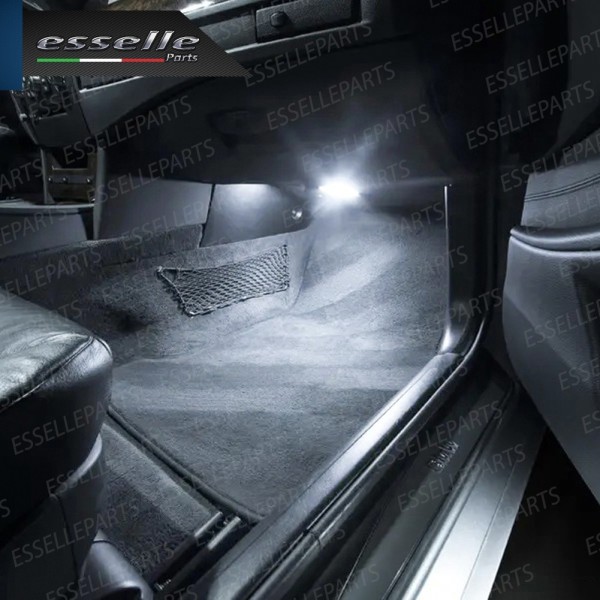 Coppia Placchette 18 LED Vano Piedi 18 LED 6000K Bmw Serie 7 E65