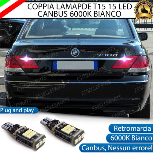 Lampade Retromarcia a Led Bmw Serie 7 E65 E66 Fino al 2005