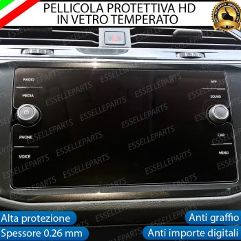 Pellicola Protettiva Per Schermo Autoradio " Composition Media" Vw T-Roc