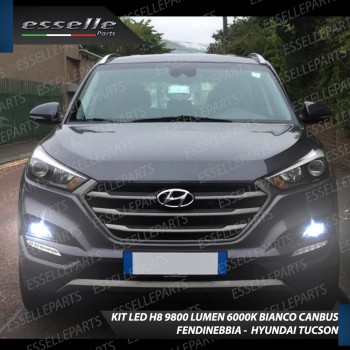 Kit Full LED H8 9800 Lumen 6000K Fendinebbia Per Hyundai Tucson MK3 Pre-Restyling Kit Full LED H8 9800 Lumen 6000K Fendinebbia Per Hyundai Tucson MK3 Pre-Restyling
