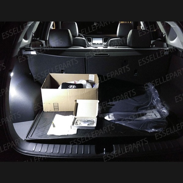 Kit LED Interni + Targa 6000K Bianco Canbus per Hyundai Tucson MK3 Pre-Restyling