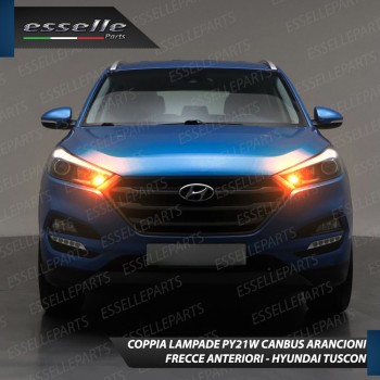 Coppia Frecce Anteriori Py21W 35 LED Canbus Hyundai Tucson Iii Coppia Frecce Anteriori Py21W 35 LED Canbus Hyundai Tucson Iii