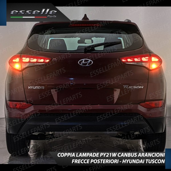 Coppia Frecce Posteriori Py21W 35 LED Canbus Hyundai Tucson Iii