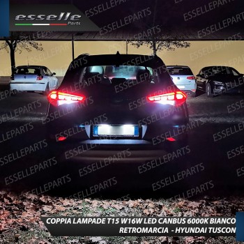 Coppia Lampade LED Retromarcia 13 LED Canbus 6000K Hyundai Tucson MK3 Pre-Restyling Coppia Lampade LED Retromarcia 13 LED Canbus 6000K Hyundai Tucson MK3 Pre-Restyling