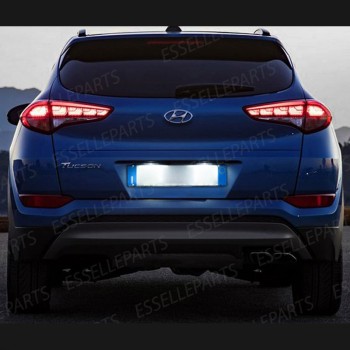 Coppia Luci Targa T10 5 LED canbus 6000K Bianco Hyundai Tucson MK3 Pre-Restyling Coppia Luci Targa T10 5 LED canbus 6000K Bianco Hyundai Tucson MK3 Pre-Restyling