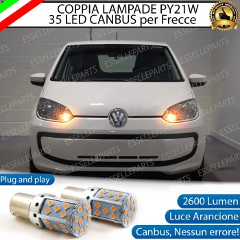 Coppia Frecce Anteriori Py21W 35 LED Canbus Volkswagen Up