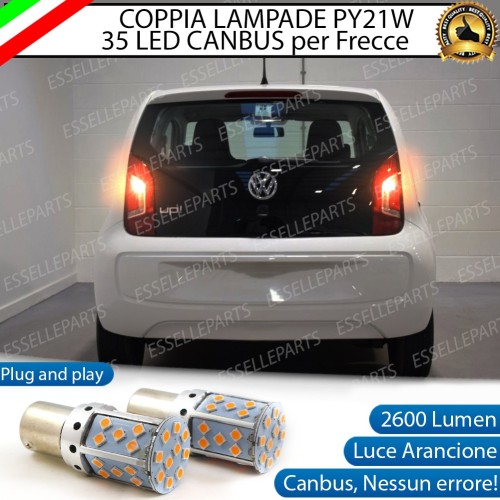 Coppia Frecce Posteriori Py21W 35 LED Canbus Volkswagen Up