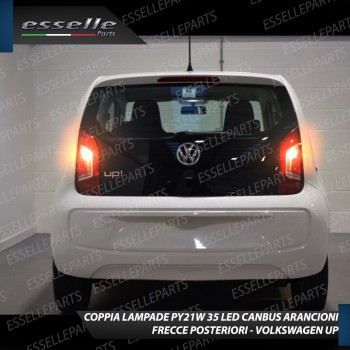 Coppia Frecce Posteriori Py21W 35 LED Canbus Volkswagen Up
