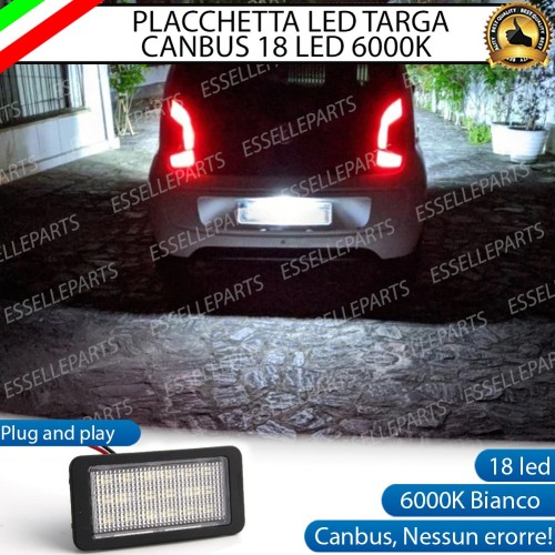 Modelli Che Montano Una Sola Luce Targa Placchetta A LED Completa Vw Up