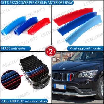 Set Cover per Calandra in stile M Sport Bmw X1 E84 Pre-Restyling Set Cover per Calandra in stile M Sport Bmw X1 E84 Pre-Restyling