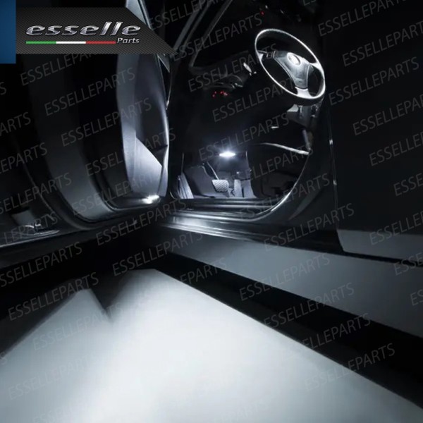 Coppia Placchette Complete Da 18 LED Antipozzanghera 18 LED 6000K Canbus Per Bmw X1 E84