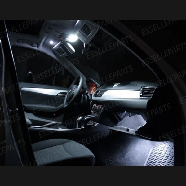 Kit LED Interni Completo 6000K Bianco Canbus per Bmw X1 E84 Pre-Restyling