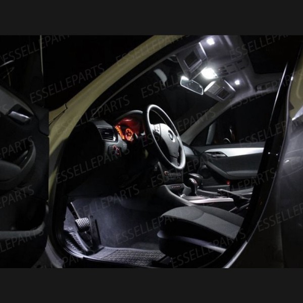 Kit LED Interni Medium Pack 6000K Bianco Canbus per Bmw X1 E84 Pre-Restyling