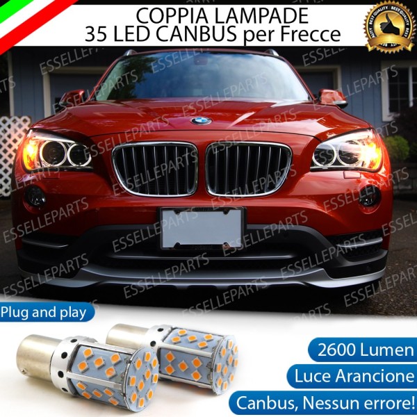 Coppia Frecce Anteriori Py21W 35 LED Canbus Bmw X1 E84