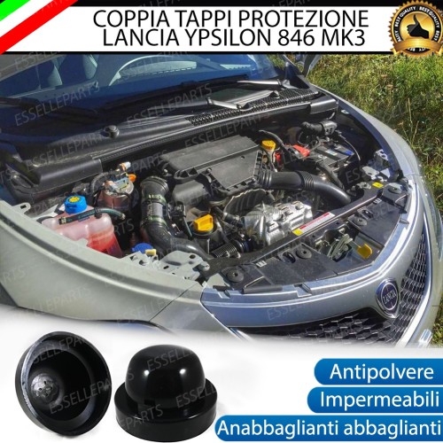 Coppia Tappi Coprifaro Anabbaglianti Abbaglianti Lancia Ypsilon 846