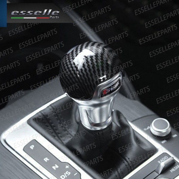 Cover Pomello Cambio automatico in Carbon Look per AUDI A3 8V