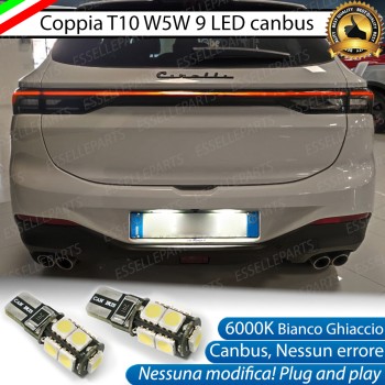 Luci targa 9 LED Canbus CIRELLI 5 Luci targa 9 LED Canbus CIRELLI 5