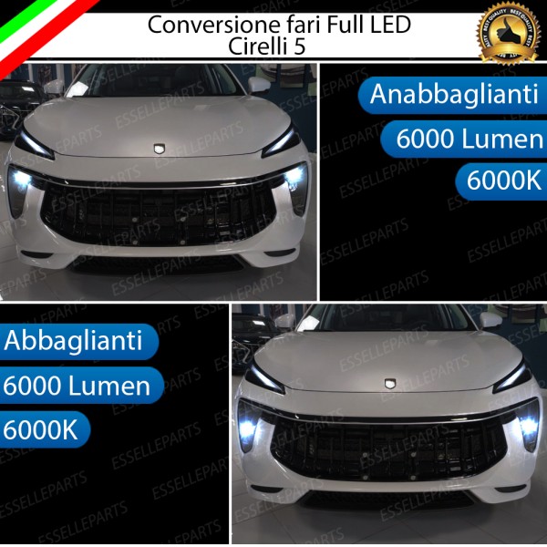 Conversione Fari Full LED CIRELLI 5