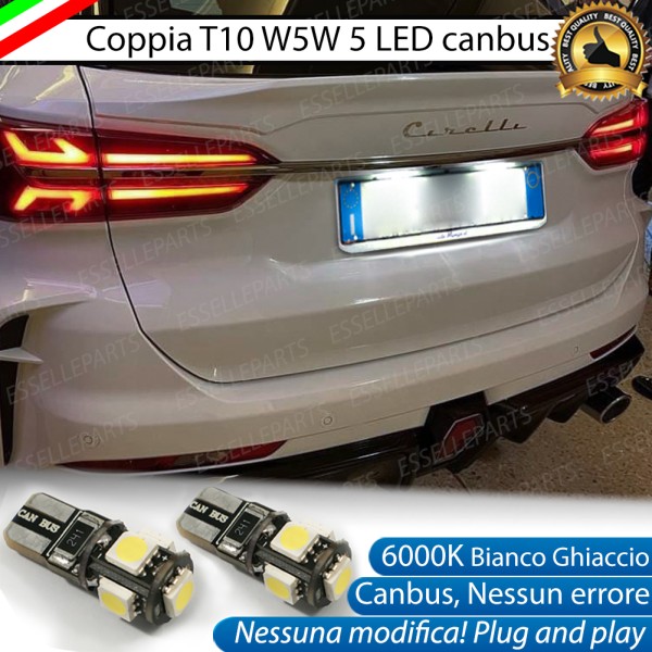 Luci targa 5 LED Canbus CIRELLI 3