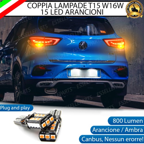 Coppia Frecce Posteriori T15 W16W 15 LED Canbus PER MG ZS Restyling