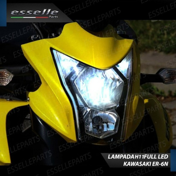 Conversione a Led 6000K Kawasaki Er-6N Dal 2009 In Poi