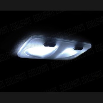 Kit led interni Basic pack 6000K Luce Bianca Canbus Fiat Punto Mk2 con plafoniera doppia
