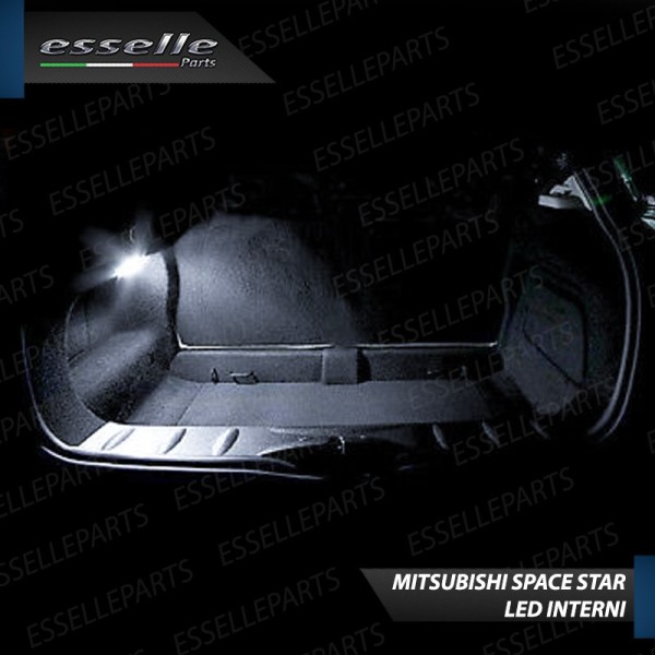 Kit led interni completo + Luci targa LED Specifico per Mitsubischi Space Star 2 6000K bianco ghiaccio