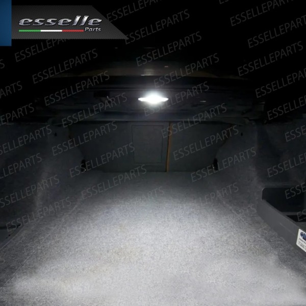 Coppia placchette LED Vano Bagagli Bagagliaio da 18 Led 6000K bianco ghiaccio Mini Countryman R60