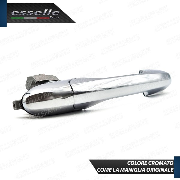 Maniglia Esterna Abarth 500 500 C 595 695 Lato Passeggero Cromata Completa