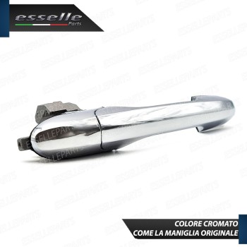 Maniglia Esterna Abarth 500 500 C 595 695 Lato Passeggero Cromata Completa
