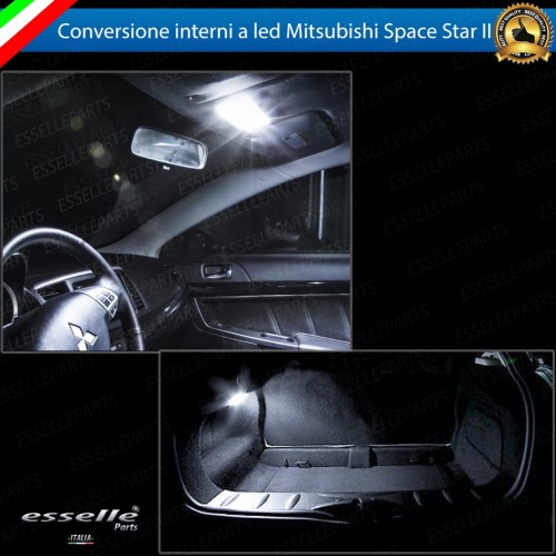 Kit led interni completo Specifico per Mitsubischi Space Star 2 6000K bianco ghiaccio