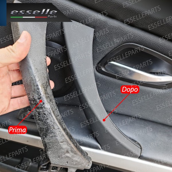 Maniglia Interna Completa Lato Guidatore Nero Bmw Serie 3 E90 E91