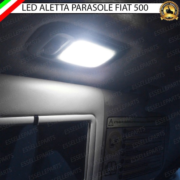 Conversione LED alette parasole 6000K bianco ghiaccio per Abarth 500 595 695
