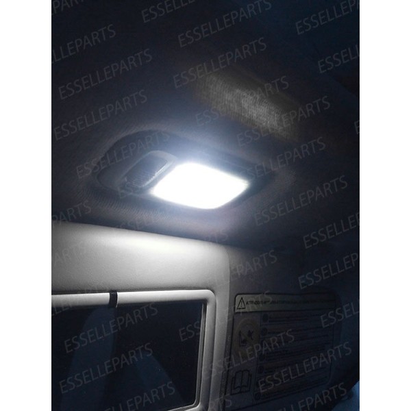 Conversione LED alette parasole 6000K bianco ghiaccio per Abarth 500 595 695