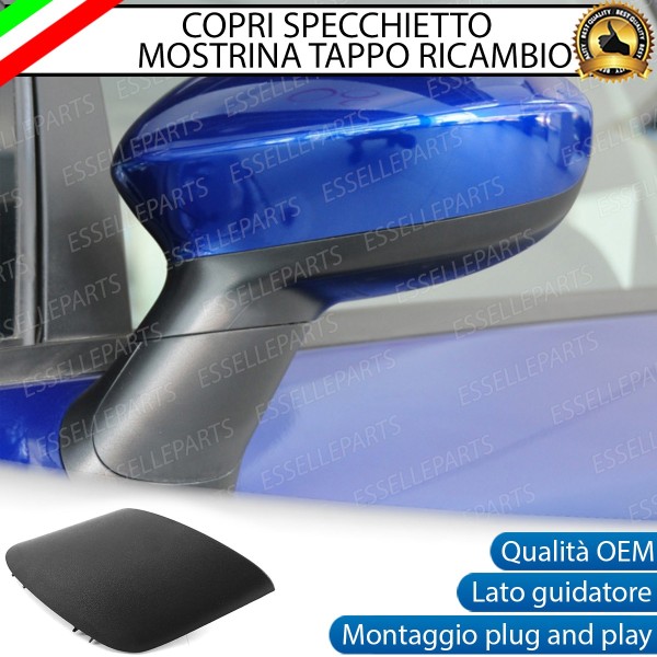 Copri Specchietto retrovisore esterno Fiat Grande Punto Mostrina Ricambio Tappo Lato Guidatore